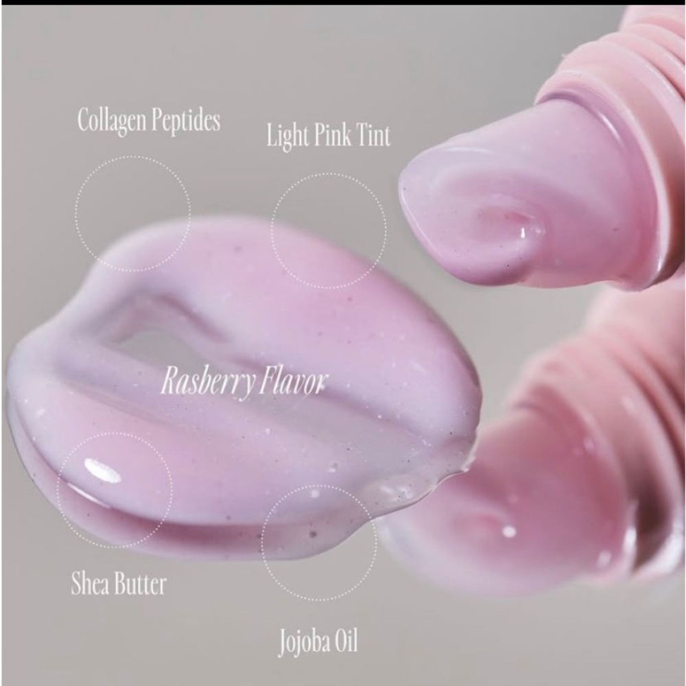 The Lyfestyle Co Silk Smooth Peptide Lip Balm Tint Lipgloss in Petal BNIB